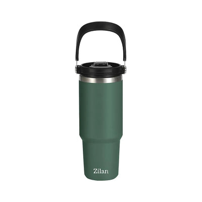 Termos inox 0,9L recipient termoizolant pastreaza bauturi calde 12h si reci 24h