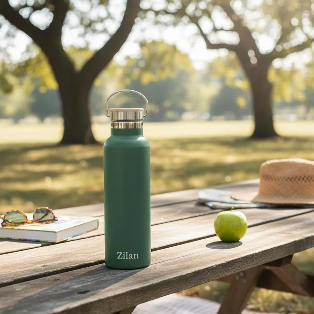 Termos inox 750 ml, recipient termoizolant pentru bauturi calde si reci