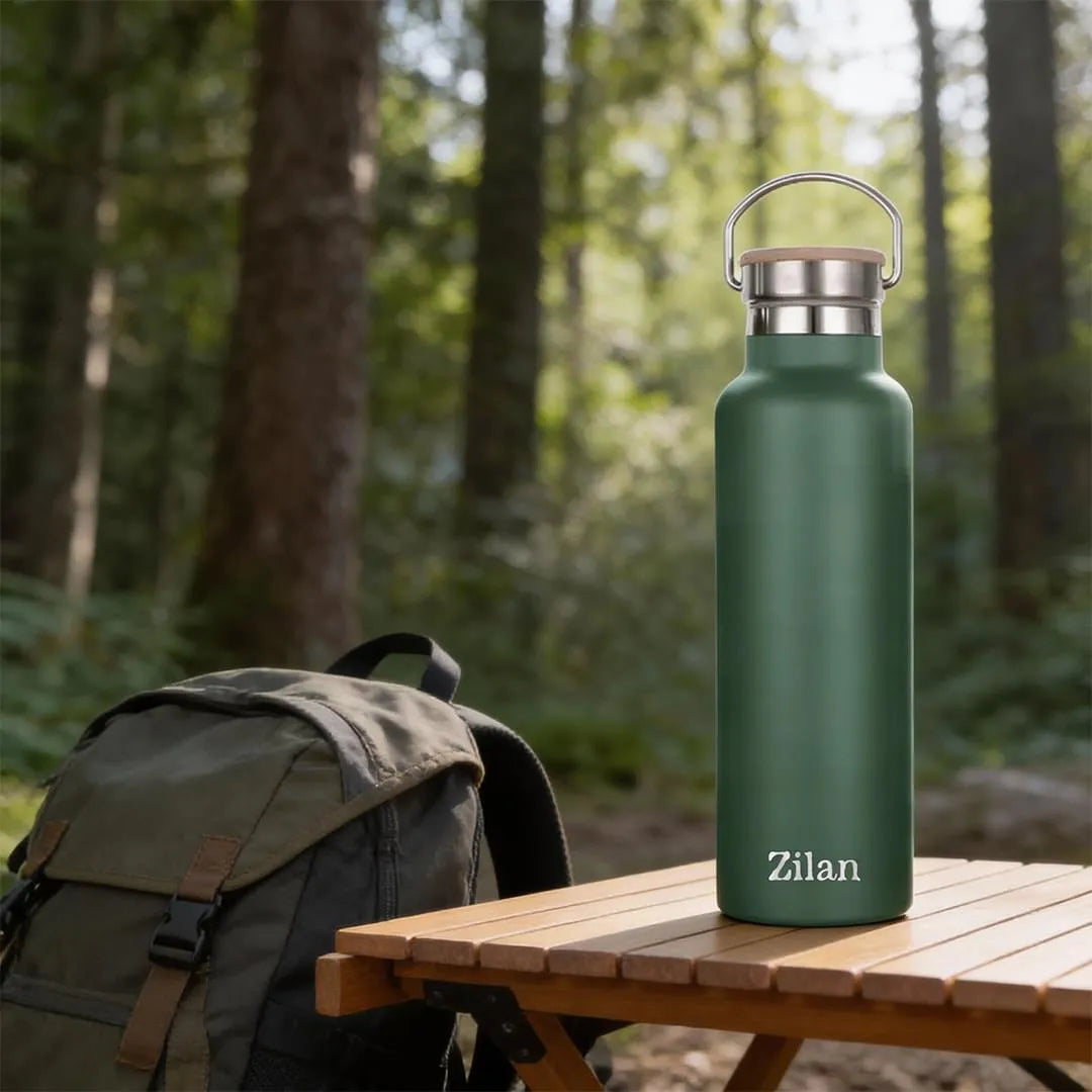 Termos inox 750 ml, recipient termoizolant pentru bauturi calde si reci