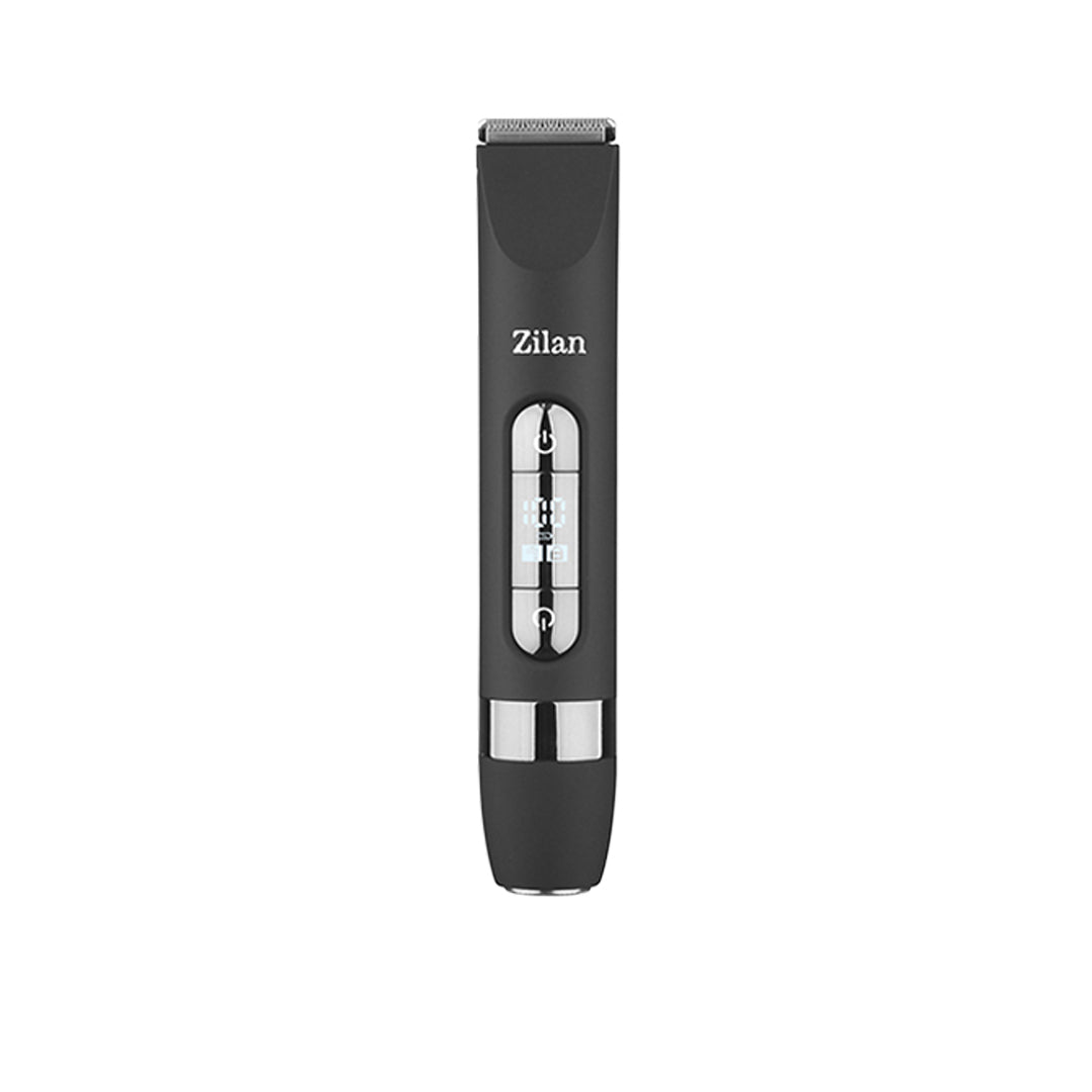 Aparat multifunctional de tuns si barbierit 4 in 1, fara fir, cu incarcare USB-C si display LED