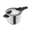 Oala sub presiune inox 6L, baza incapsulata 5mm, compatibila cu inductie