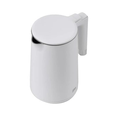 Fierbator electric 1,7L, pereti dubli, inox, putere 1800W, alb