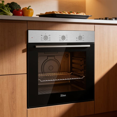 Cuptor electric incorporabil 73L, 6 functii, grill, putere 2482W, design modern