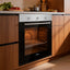 Cuptor electric incorporabil 73L, 6 functii, grill, putere 2482W, design modern