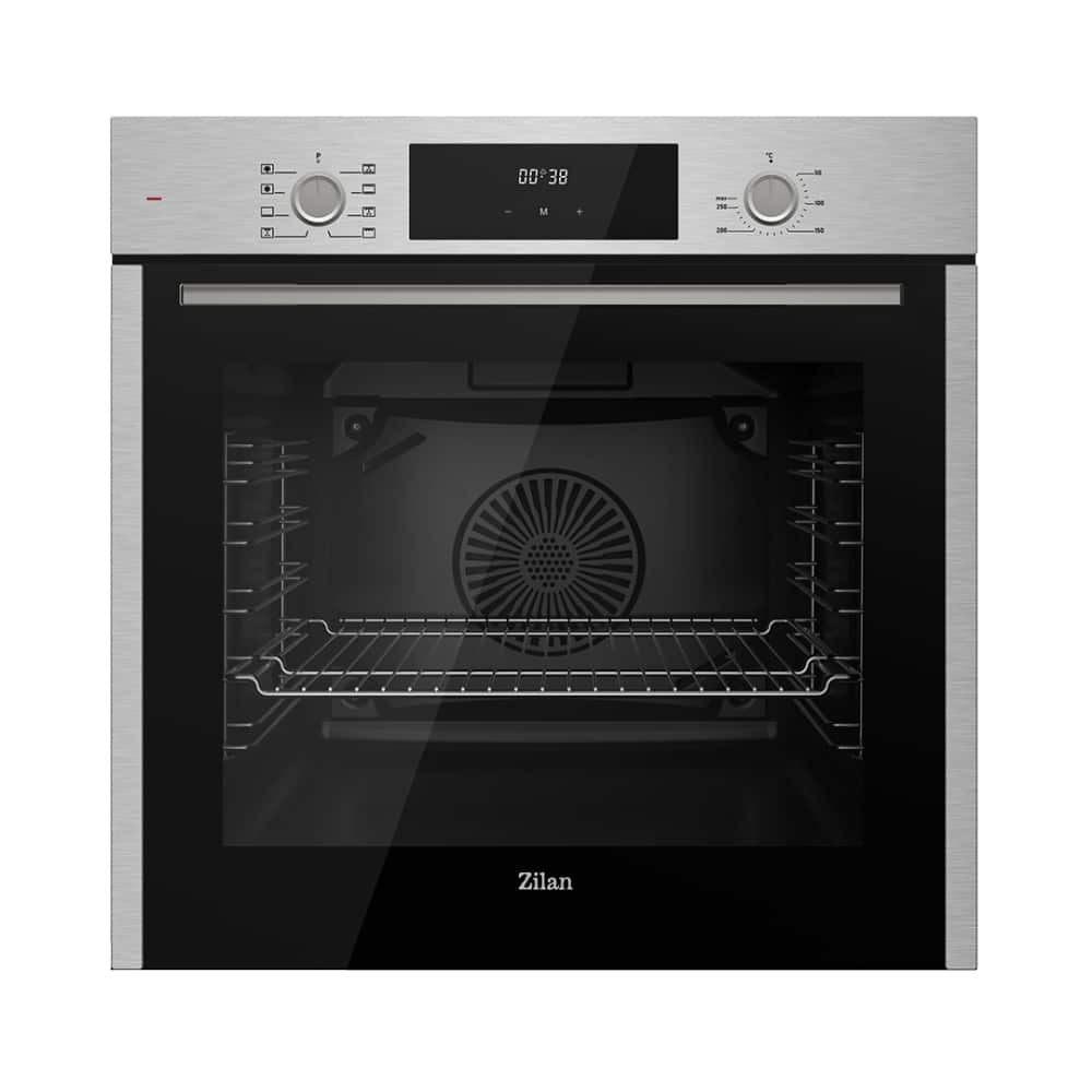 Cuptor electric incorporabil 73L, 8 functii, putere 2519W, ventilatie turbo, grill, afisaj LED
