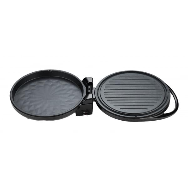 Tigaie electrica multifunctionala pizza si grill, putere 1500W, strat antiaderent