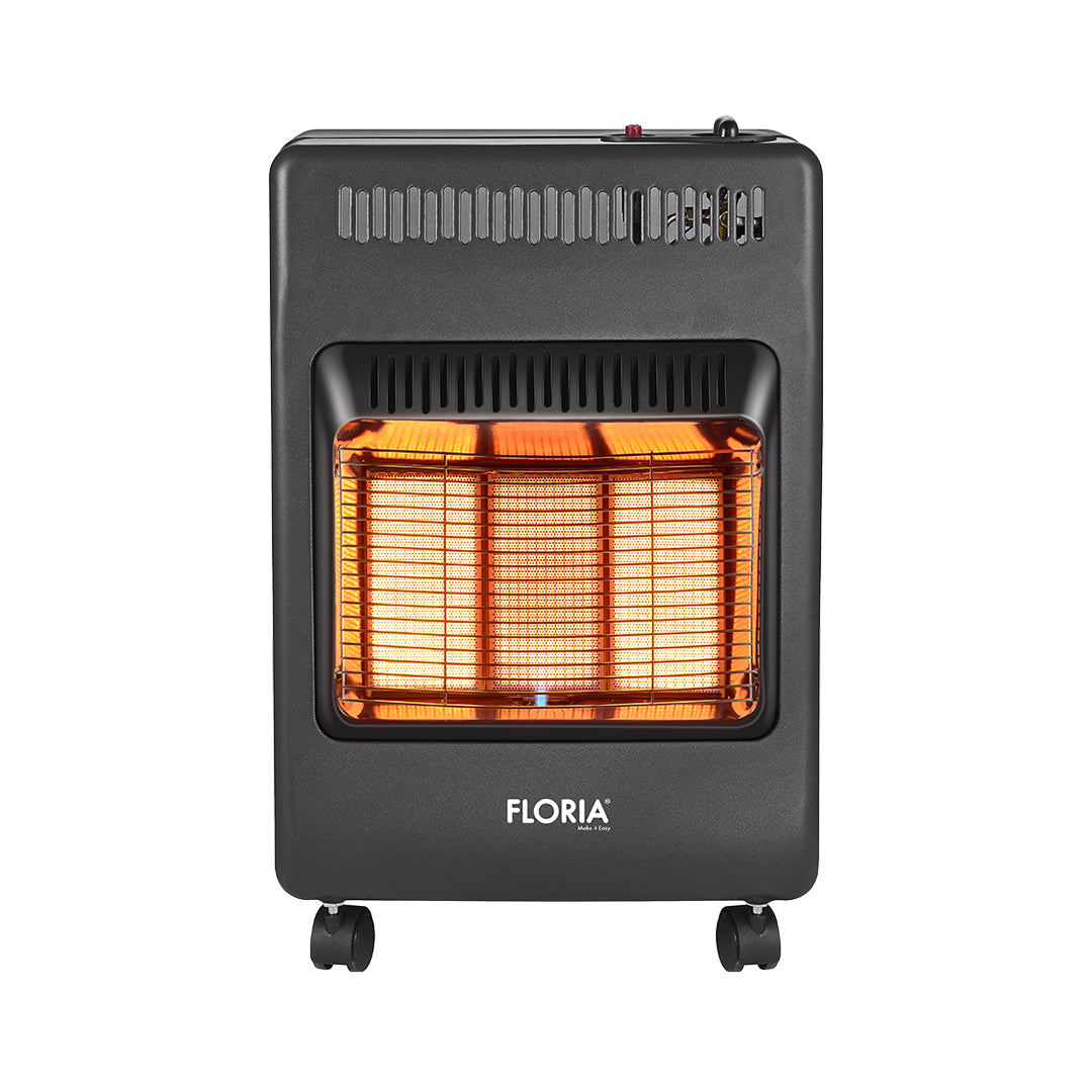 Soba pe gaz 4200W cu 3 placi ceramice si aprindere piezoelectrica, mobila