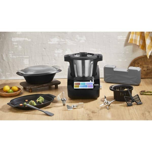 Robot de bucatarie multifunctional, 1700W, capacitate 4.7L, 18 functii, touchscreen, aplicatie mobil