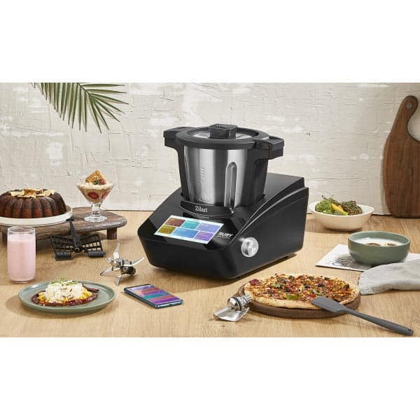 Robot de bucatarie multifunctional, 1700W, capacitate 4.7L, 18 functii, touchscreen, aplicatie mobil