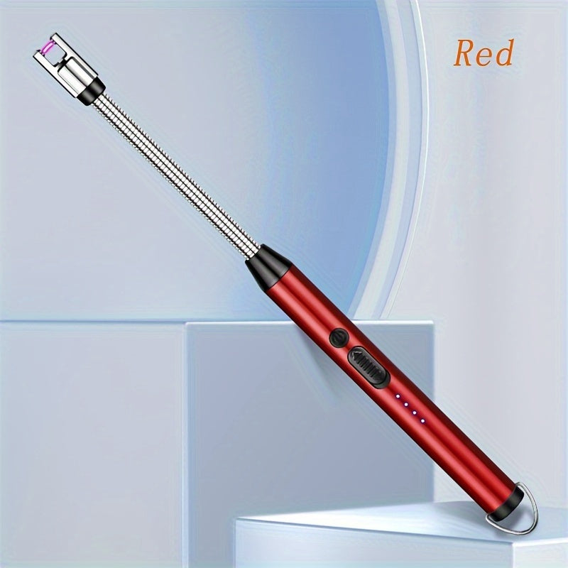 Aprinzator electric cu incarcare USB, fara flacara, ergonomic si sigur