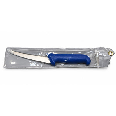 Cutit pentru macelarie, lama curbata 14cm, maner ergonomic, lungime totala 26cm