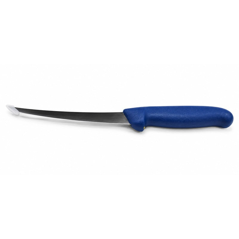 Cutit pentru macelarie cu lama ingusta curbata, 28cm, maner ergonomic