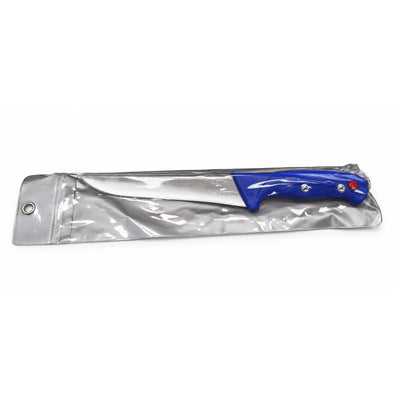 Cutit pentru macelarie cu lama curbată 18cm si maner ergonomic, 30cm total