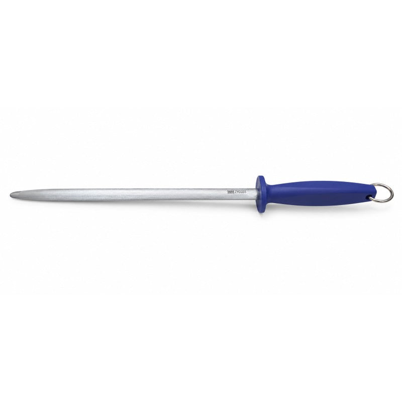 Masat profesional pentru ascutit cutite, tija striata 30 cm, maner ergonomic