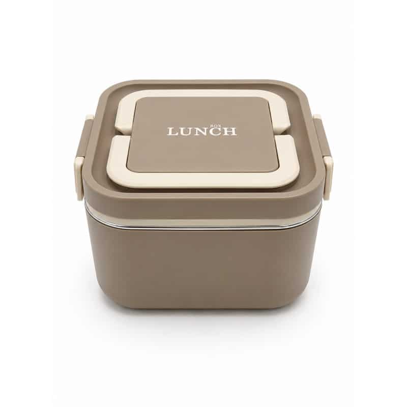 Caserola termica 700ml cu recipient inox, capac etans si lingura inclusa