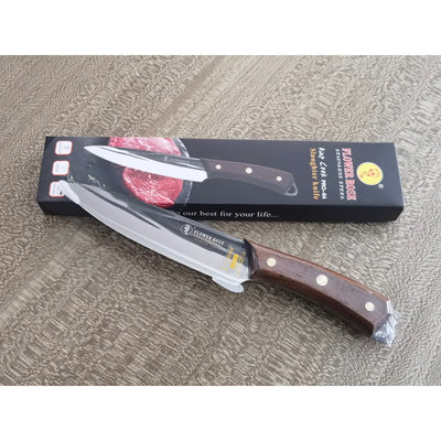 Cutit profesional universal, lama inox 17 cm, maner lemn, lungime totala 29 cm