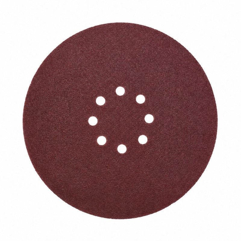 Disc abraziv rotund 225mm, granulatie P120, 8 gauri pentru aspirare praf