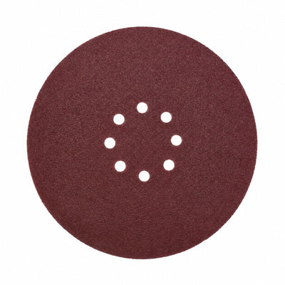 Disc abraziv rotund 225mm P180 cu 8 gauri pentru aspirare praf