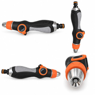 Pistol pentru udat simplu, jet reglabil, maner ergonomic, compatibil cu fitinguri standard