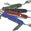 Set tacamuri 6 in 1 pliabil, otel inoxidabil, 11x3.3x3.3 cm