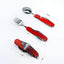 Set tacamuri 6 in 1 pliabil, otel inoxidabil, 11x3.3x3.3 cm