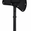 Topor ascutit cu tais dublu, lama otel 19cm, maner antiaderent, lungime 38cm