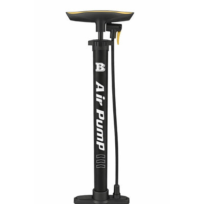 Pompa manuala metalica pentru umflat cu furtun flexibil si maner ergonomic