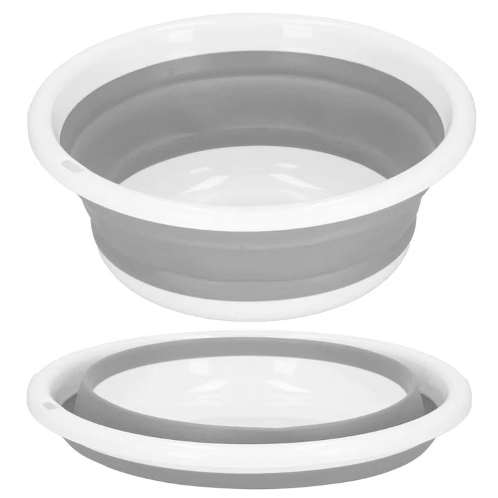 Castron pliabil din plastic si silicon, diametru 33 cm, inaltime 12 cm