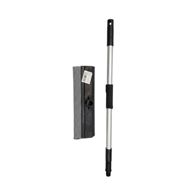 Racleta pentru spalat geamuri, cu coada extensibila din aluminiu, 59-97 cm