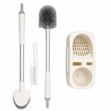 Set WC 3 in 1 cu suport pentru curatare completa si organizare