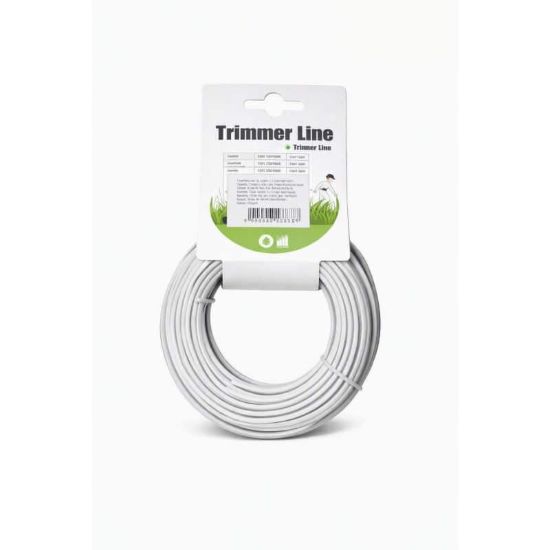 Fir trimmer 3mm x 15m cu insertie metalica pentru motocoasa si trimmer