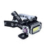 Lanterna de cap cu senzor, lumina alba si rosie, incarcare USB Type-C, acumulator 18650