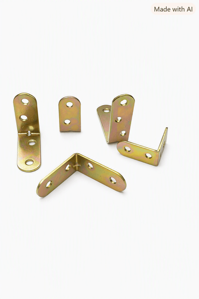 Coltar metalic tip L 50x50x1.8mm pentru imbinari si rigidizare