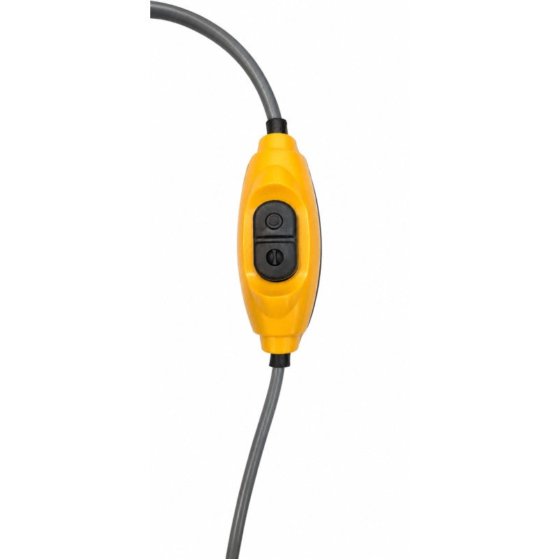 Dus portabil pentru camping, alimentare 12V la priza auto, cu pompa si para reglabila