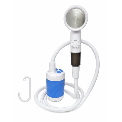 Dus portabil camping cu acumulator 3.7V si incarcare USB, pompa submersibila