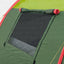 Cort camping 3 persoane, impermeabil, 2 camere, verde