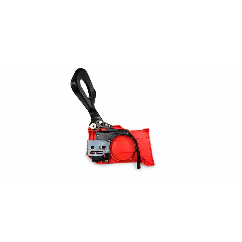 Aparator cu frana pentru drujba 52 cm3, constructie robusta, mecanism complet