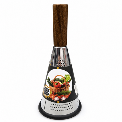 Razatoare rotunda manuala cu 3 fete, corp metalic si maner ergonomic