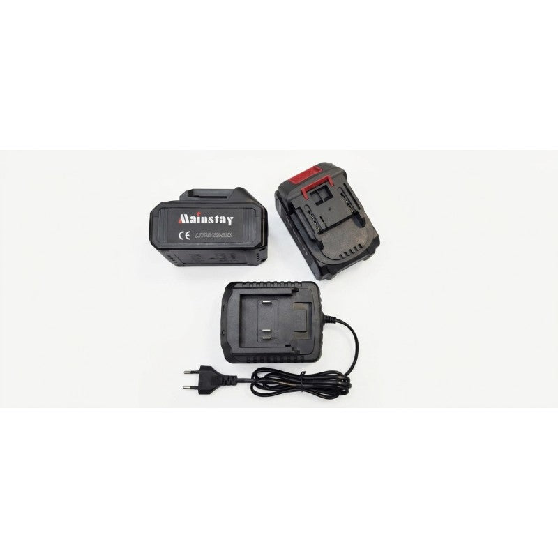 Drujba electrica cu acumulator 12", 2 baterii Li-Ion 20V, motor Brushless