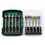 Set 10 biti de insurubat cu opritor magnetic colorat, profesionali PH2 HEX 1/4"