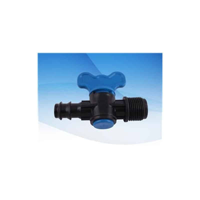 Robinet furtun picurare cu filet exterior 1/2" x 16 mm, control debit apa