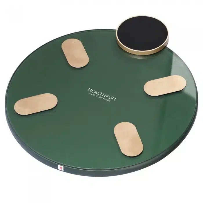 Cantar inteligent Bluetooth cu 13 indicatori, verde, iOS/Android, monitorizare corporala