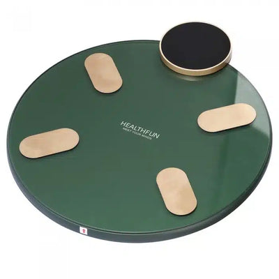 Cantar inteligent Bluetooth cu 13 indicatori, verde, iOS/Android, monitorizare corporala