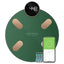 Cantar inteligent Bluetooth cu 13 indicatori, verde, iOS/Android, monitorizare corporala