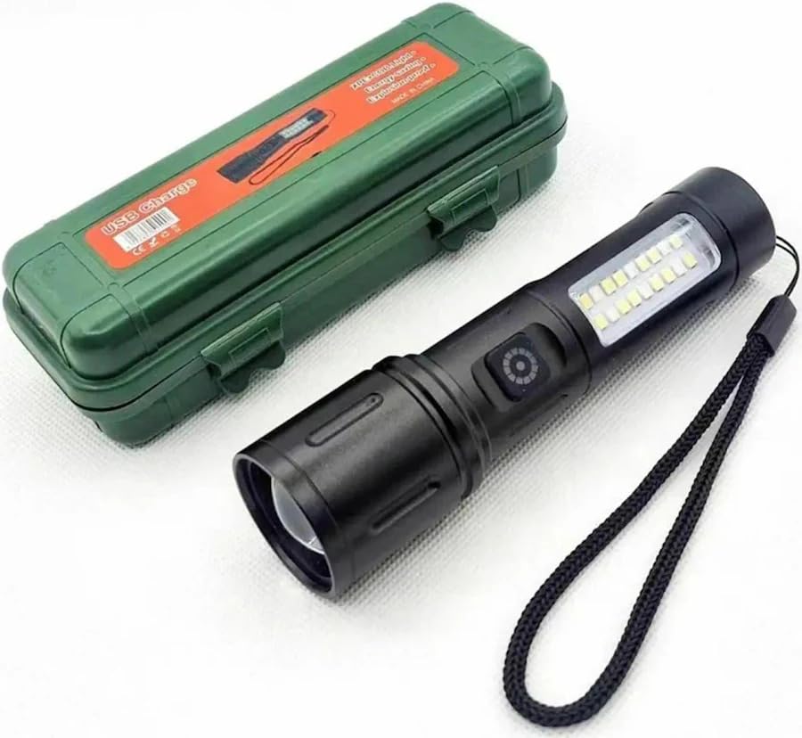 Lanternă de mână cu LED, negru Z-TOOLS / ZTS8232