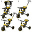 Tricicletă pliabilă cu protecție soare NN105-2, Z-TOOLS / ZTS8485