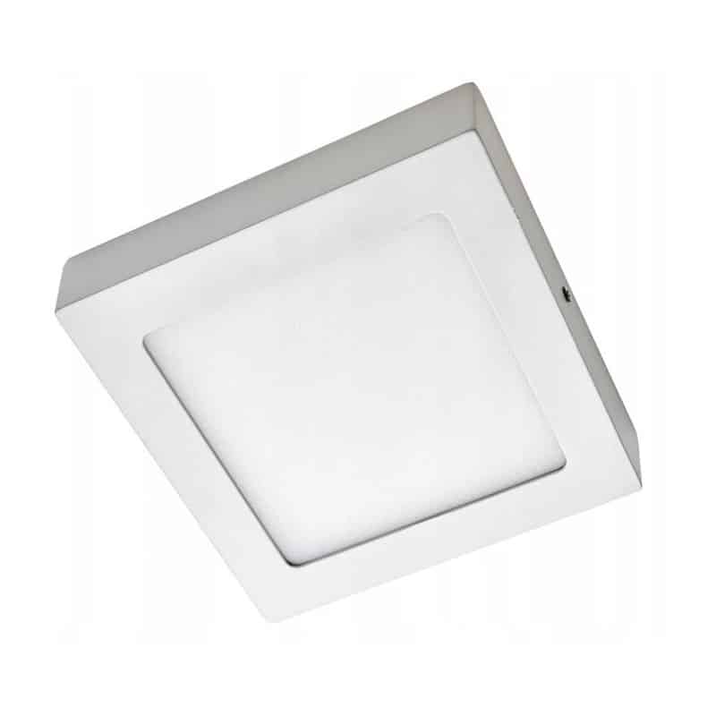 Aplica LED patrata 18W cu contur metalic, 220V pentru iluminat interior