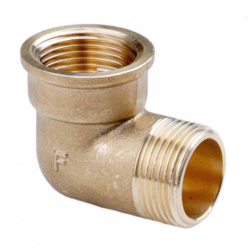 Fiting bronz cot 3/4 FM pentru instalatii sanitare si termice