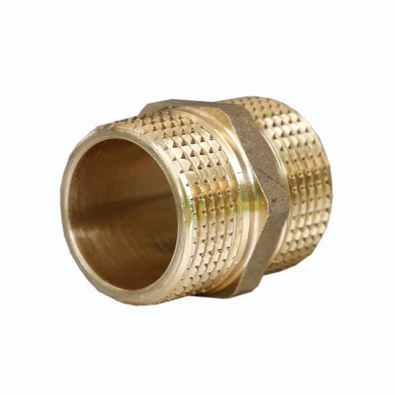 Fiting bronz niplu 1" pentru instalatii sanitare si termice, rezistent la coroziune