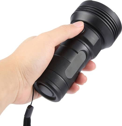 Lanterna de mana LED, carcasa metalica, 4 moduri lumina, USB